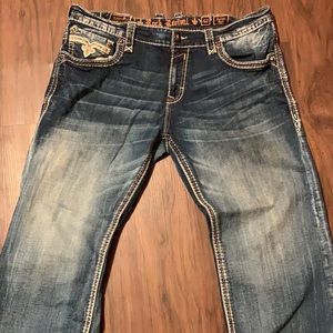 James Boot cut Rock Revival jeans size 42. They’re in great condition worn 3x